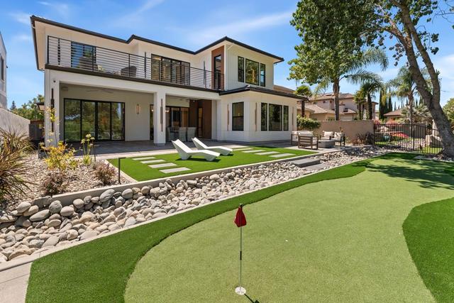 Backyard and putting green, photo 73 of 107