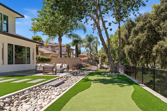 Backyard and putting green, photo 74 of 107
