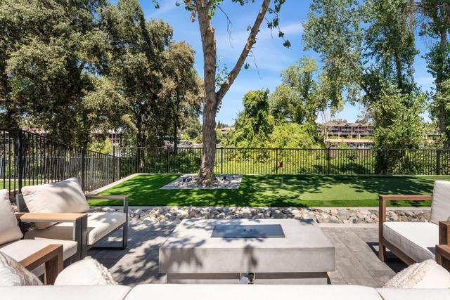 Backyard and putting green, photo 82 of 107